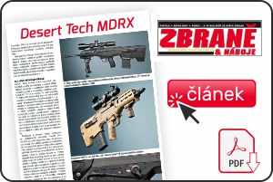 Desert Tech MDRX - Zbraně & náboje