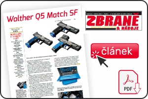 Zbraně & Náboje - Walther Q5 Match Steel Frame