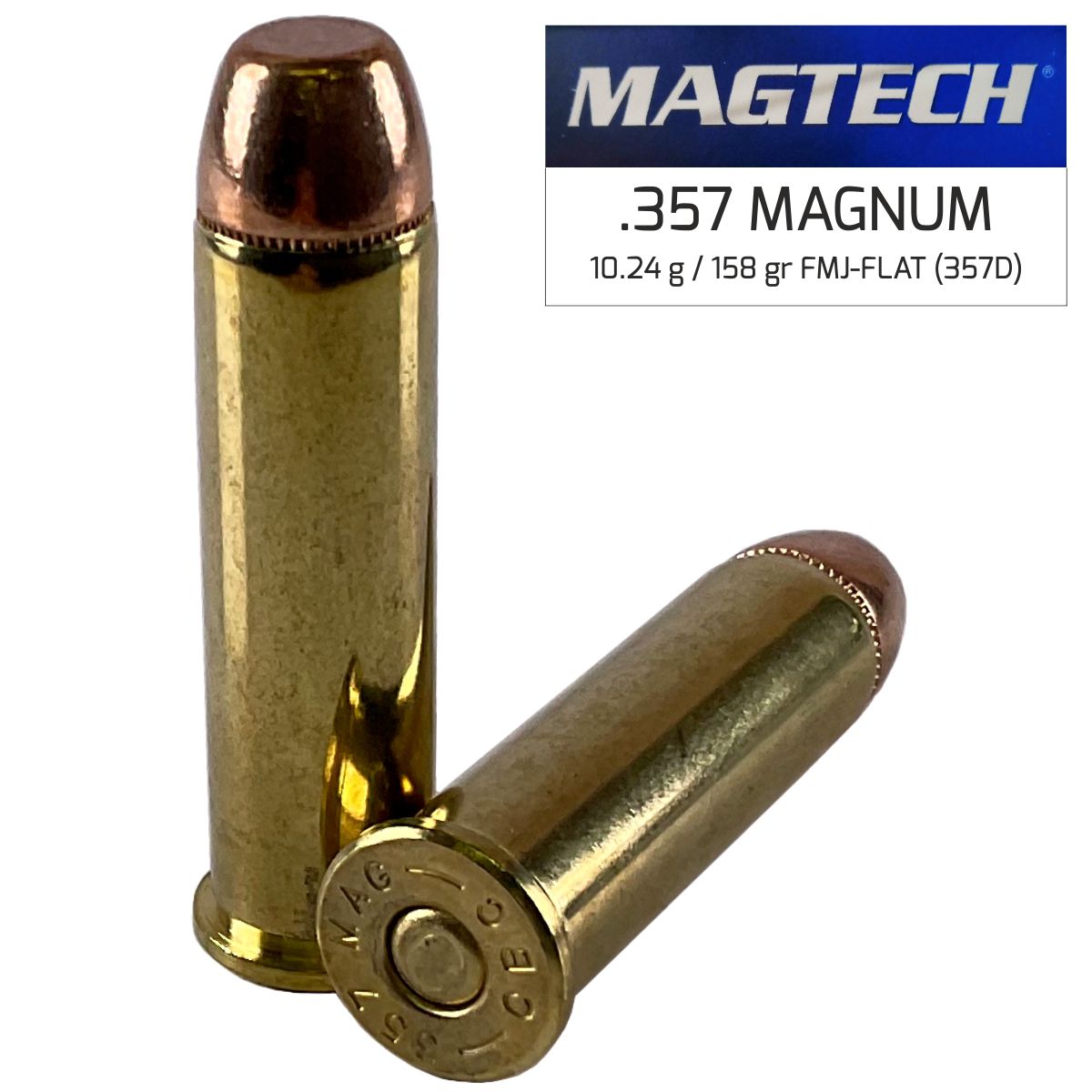 Náboj Magtech 357 MAGNUM SJHP (357B), 10,24 g, 158 grs