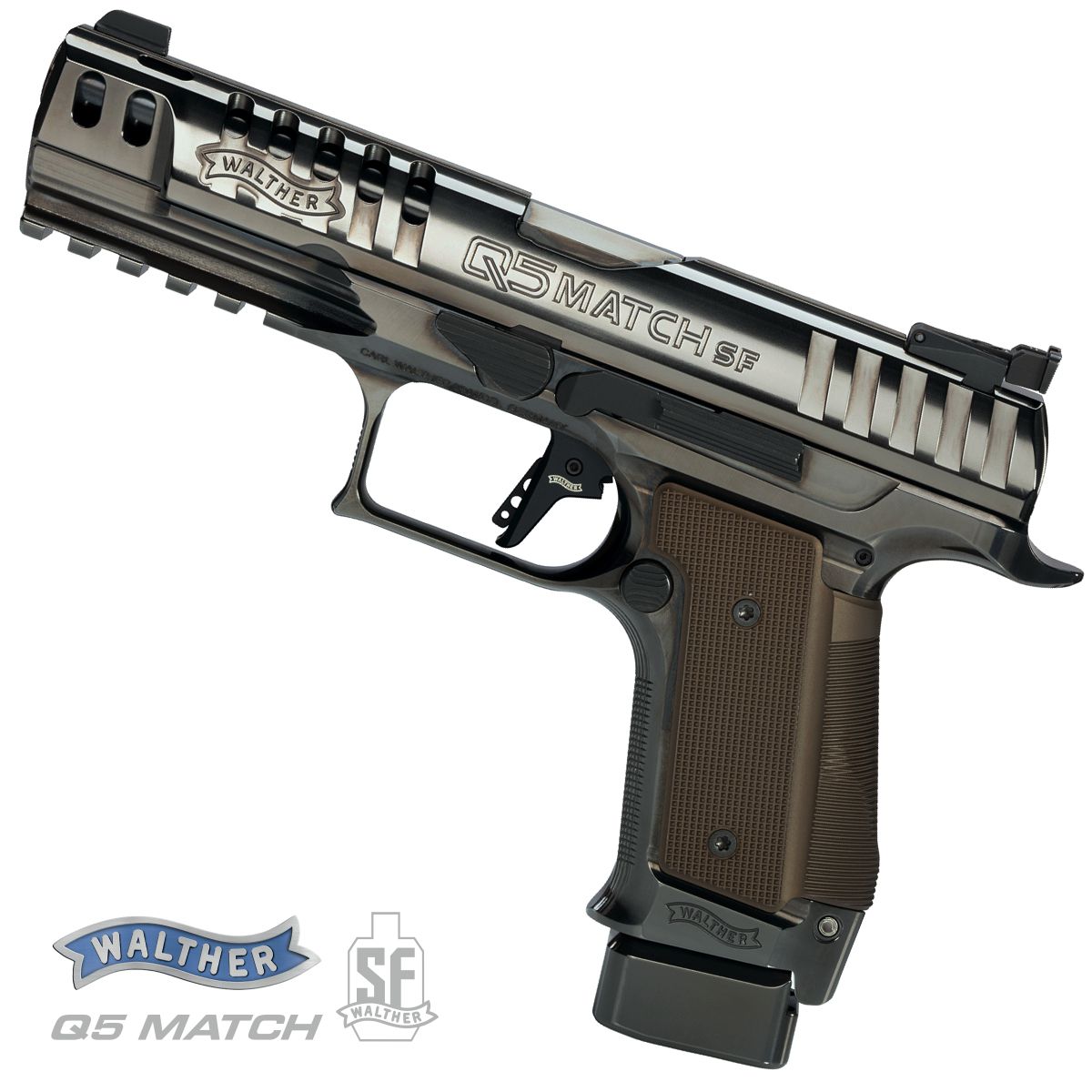 Walther Q5 Match Steel Frame Black Ribbon 5