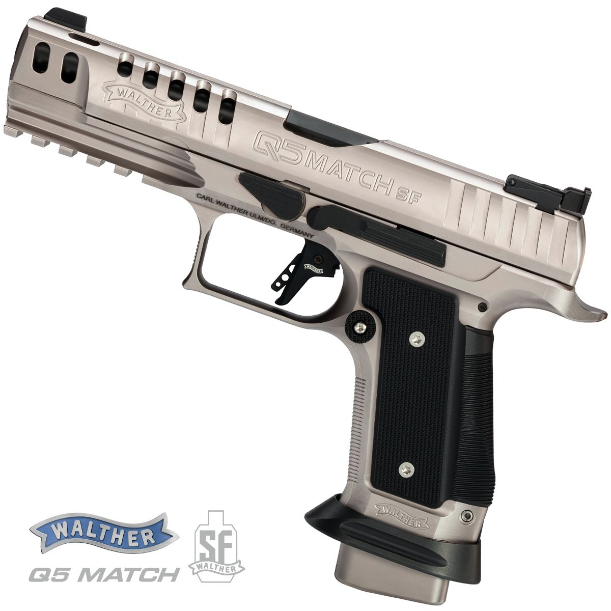 Walther Q5 Match Steel Frame Black Ribbon 5