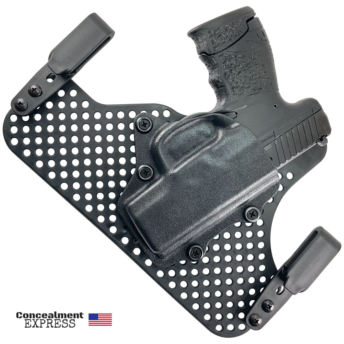 Vnitřní pouzdro pro Walther PPS M2 Tuckable IWB Kydex Black, Concealment Express
