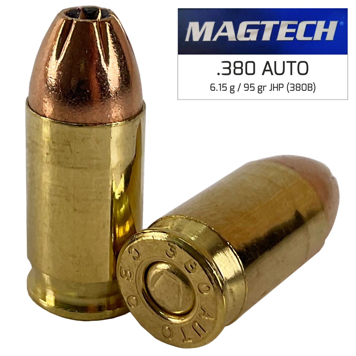 Náboj Magtech 9 mm Browning - 380  AUTO + P JHP Guardian Gold (GG380A) 5,50g 85gr