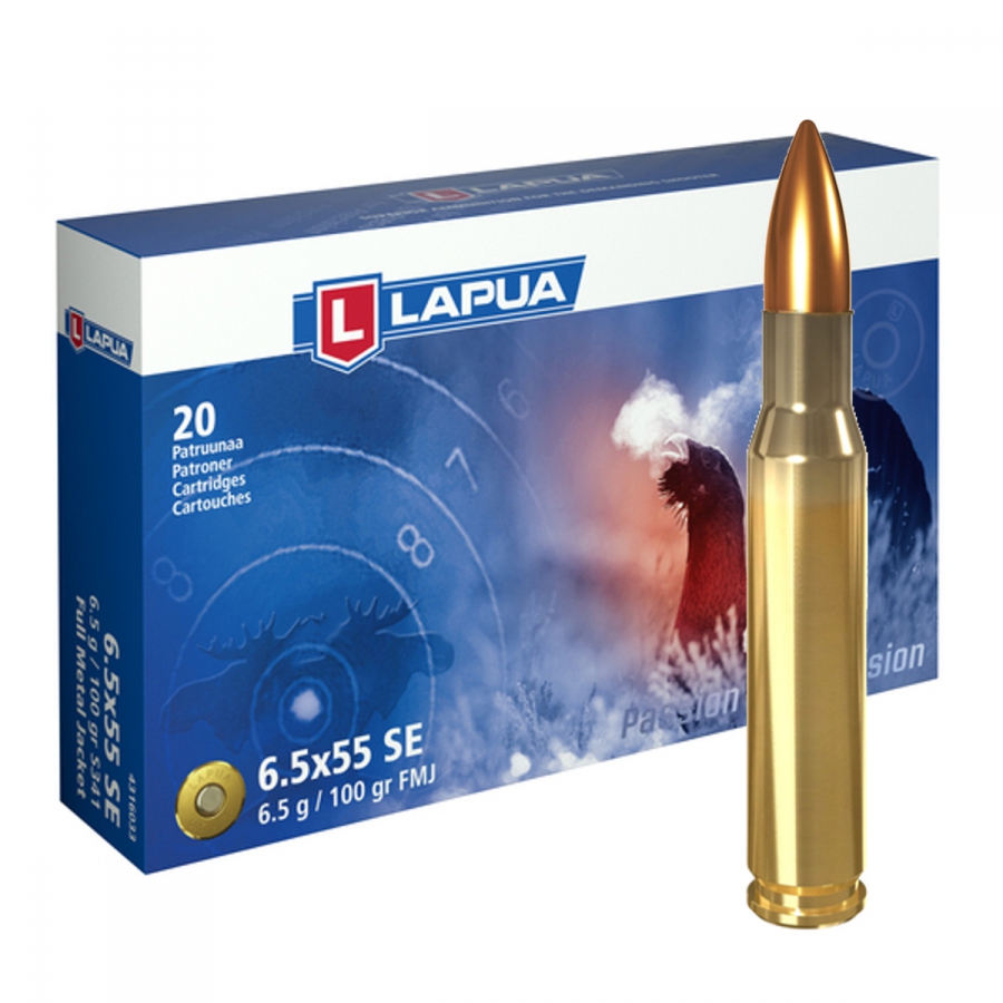 Náboj Lapua 6,5x55 SE MEGA, E471, SP, 10,10 g, 155 gr