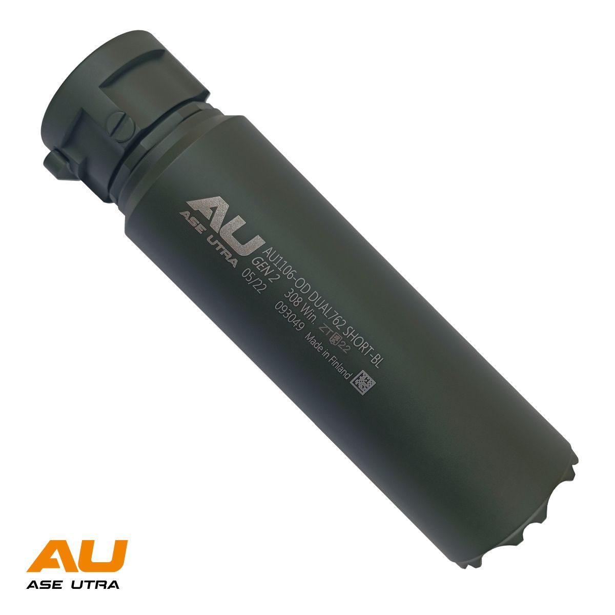 Tlumič Ase Utra DUAL762-S-BL Short GEN2, FDE Cerakote