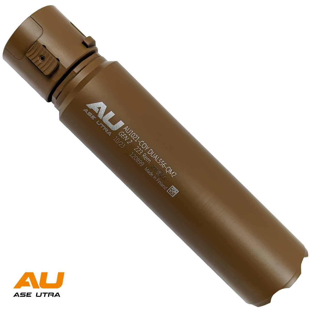 Tlumič Ase Utra DUAL556-QM2, OD Green Cerakote
