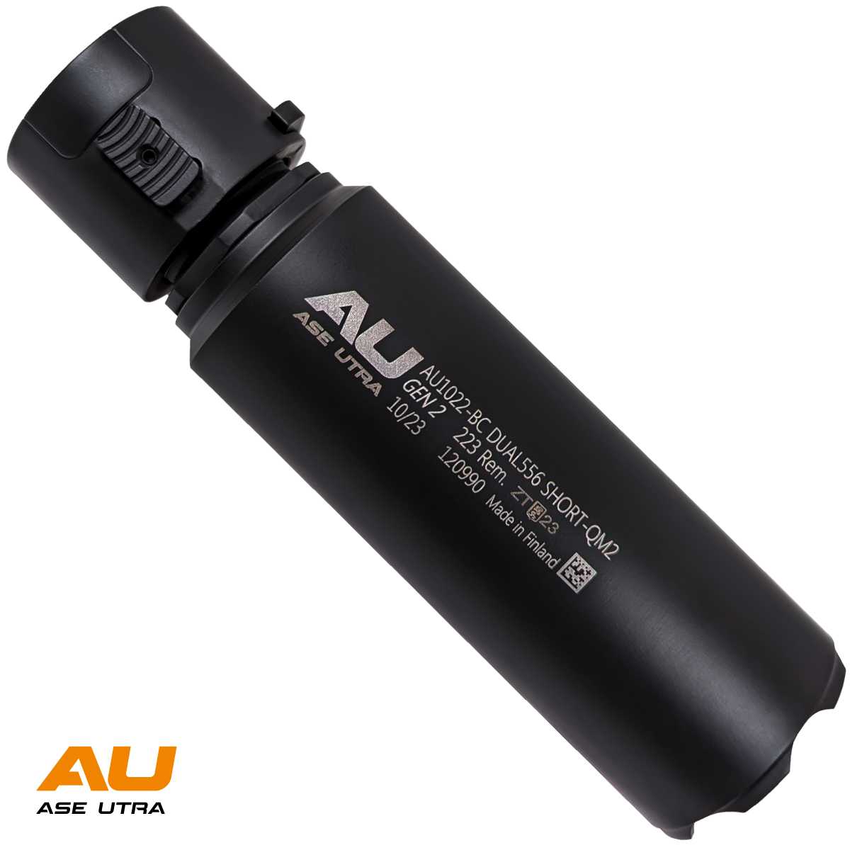 Tlumič Ase Utra DUAL556-S-QM2, Short, FDE Cerakote