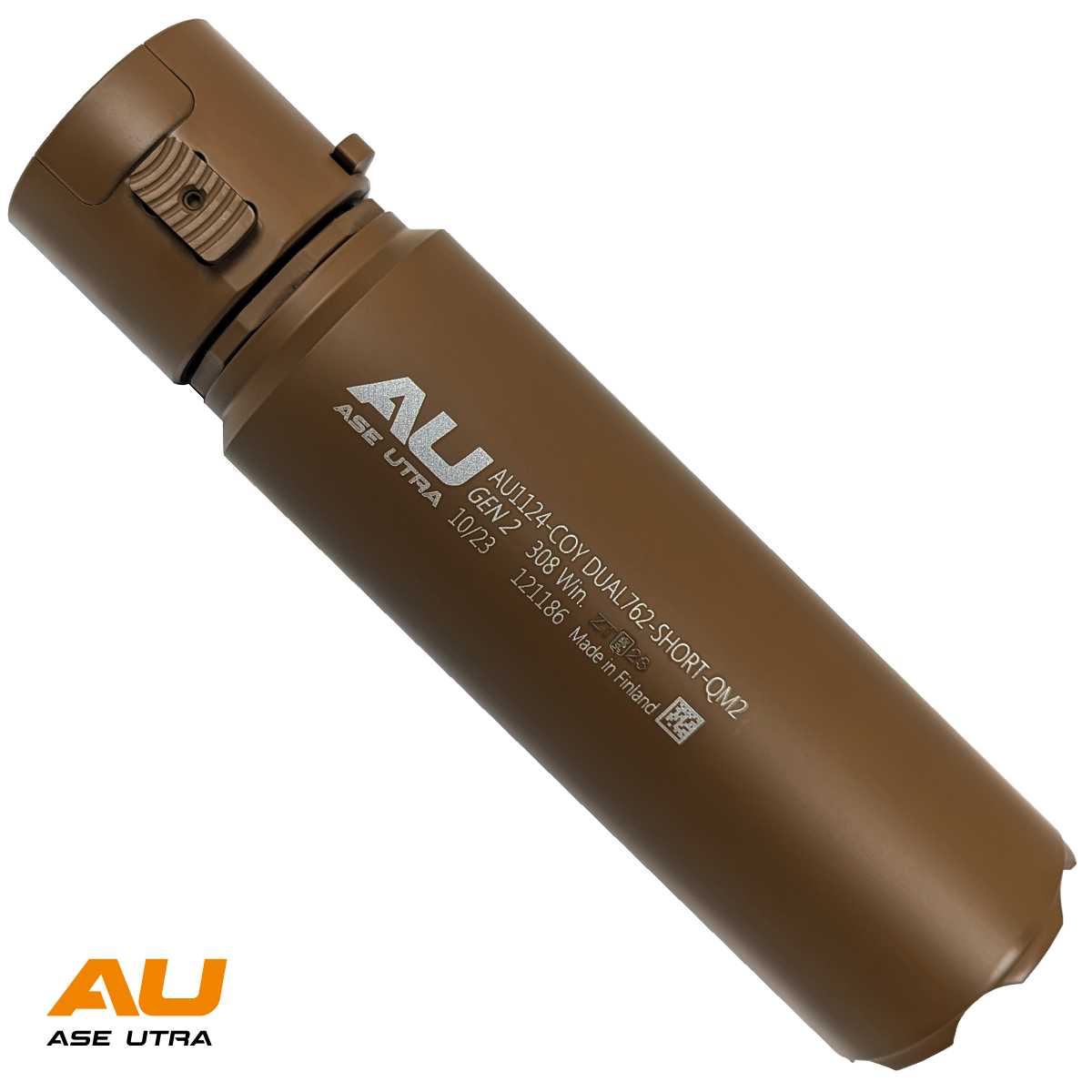 Tlumič Ase Utra DUAL762-S-QM2, Short, OD Green Cerakote