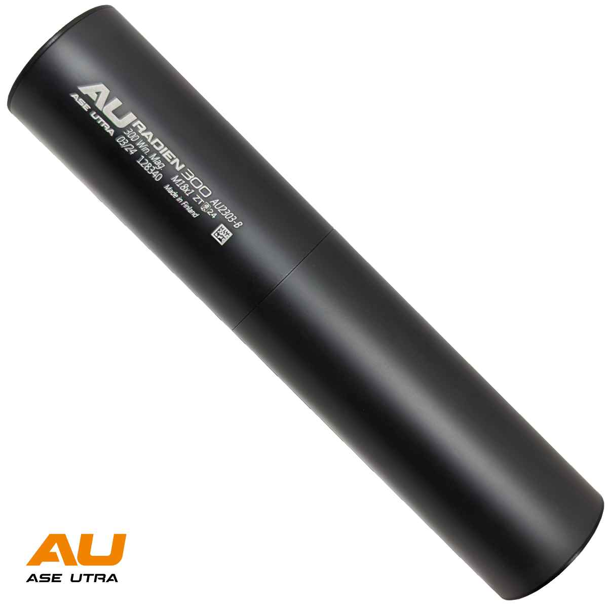 Tlumič Ase Utra RADIEN 300, M15x1, 300 Win. Mag., černý