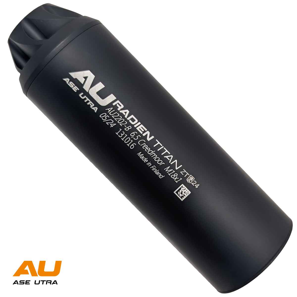 Tlumič Ase Utra RADIEN Titan 6,5 mm M15x1, černý