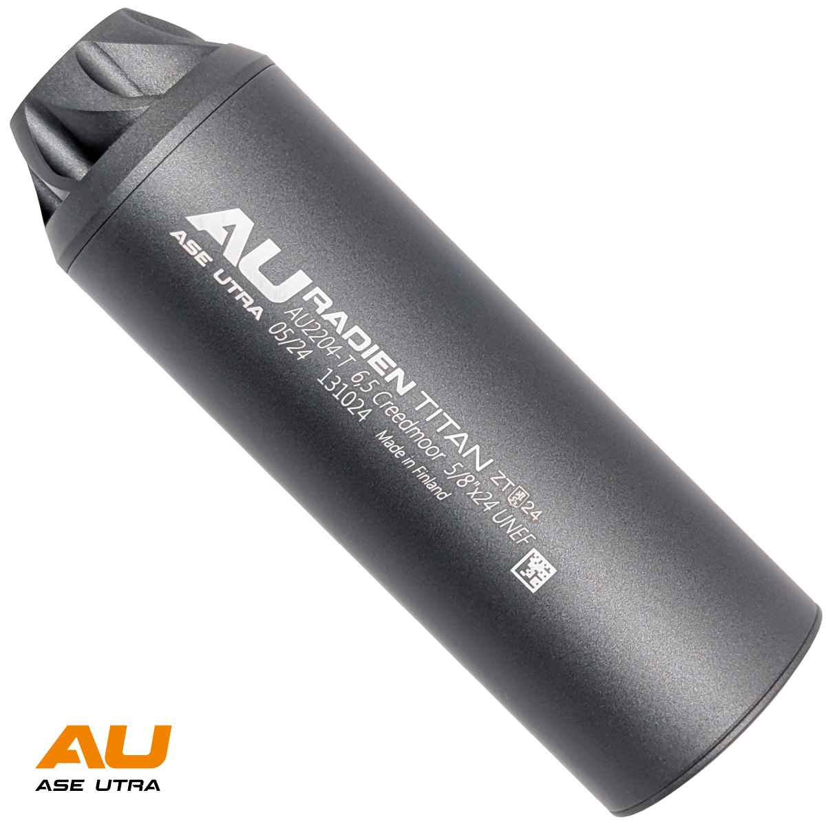 Tlumič Ase Utra RADIEN Titan 6,5 mm M15x1, černý