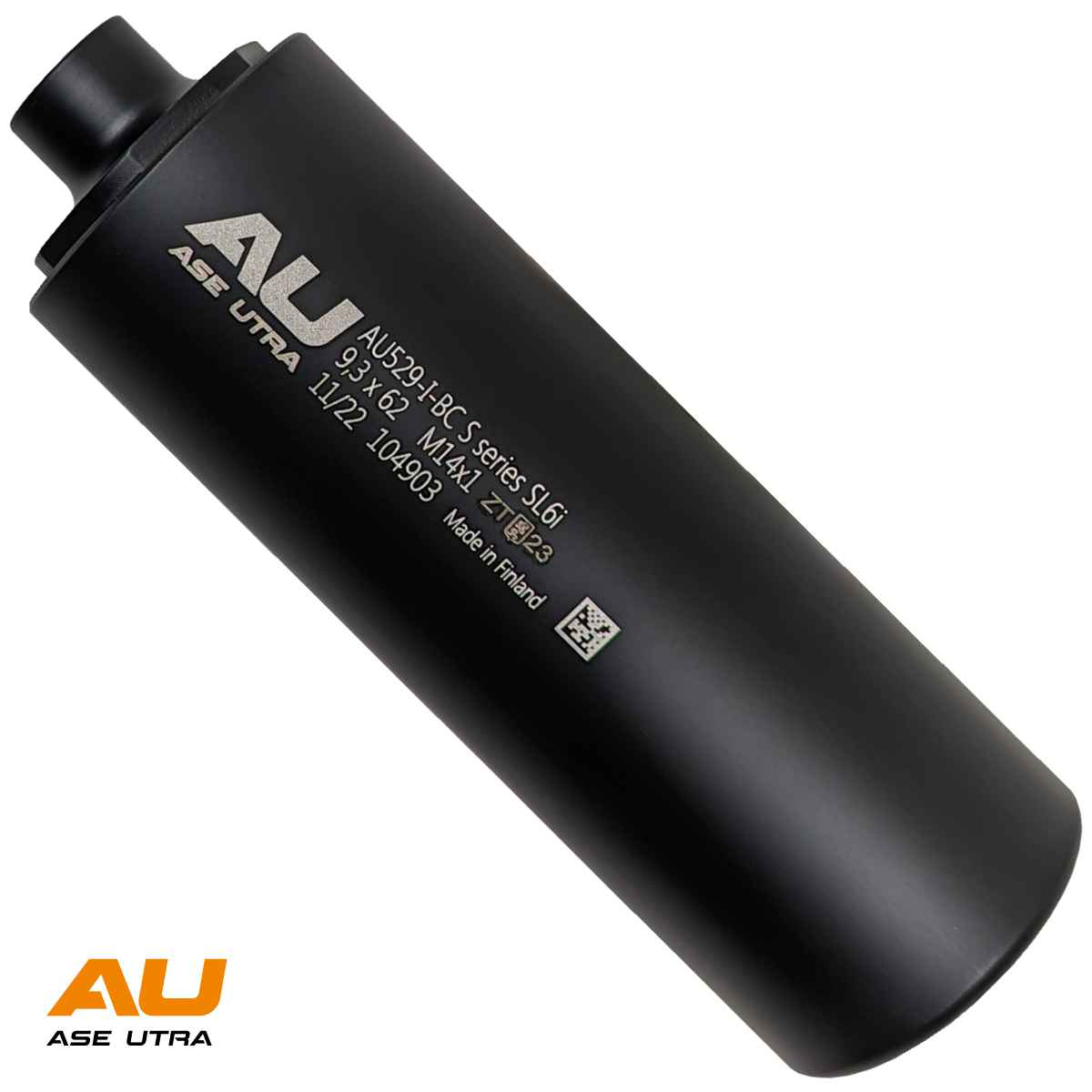 Tlumič Ase Utra SL6i 9,3 x 62, M15x1, černý Cerakote