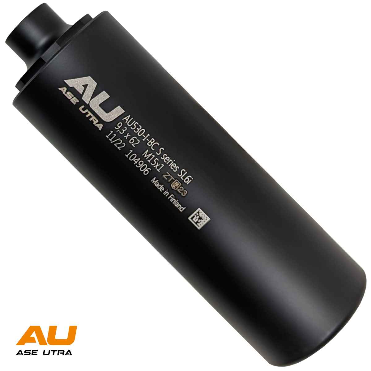Tlumič Ase Utra SL6i 9,3 x 62, M14x1, černý Cerakote