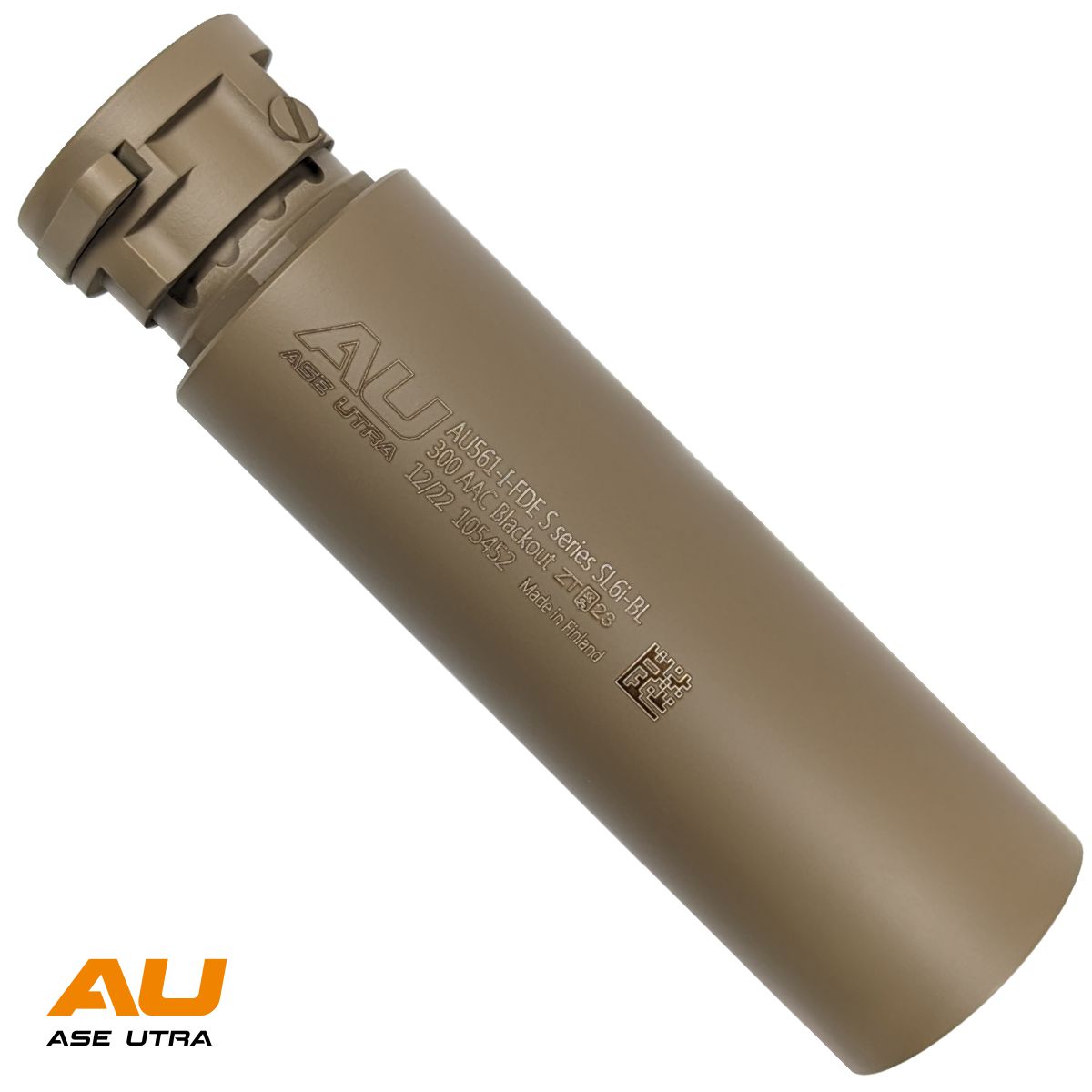 Tlumič Ase Utra SL6i-BL 300 BLK, bez úsťové brzdy, OD Green Cerakote