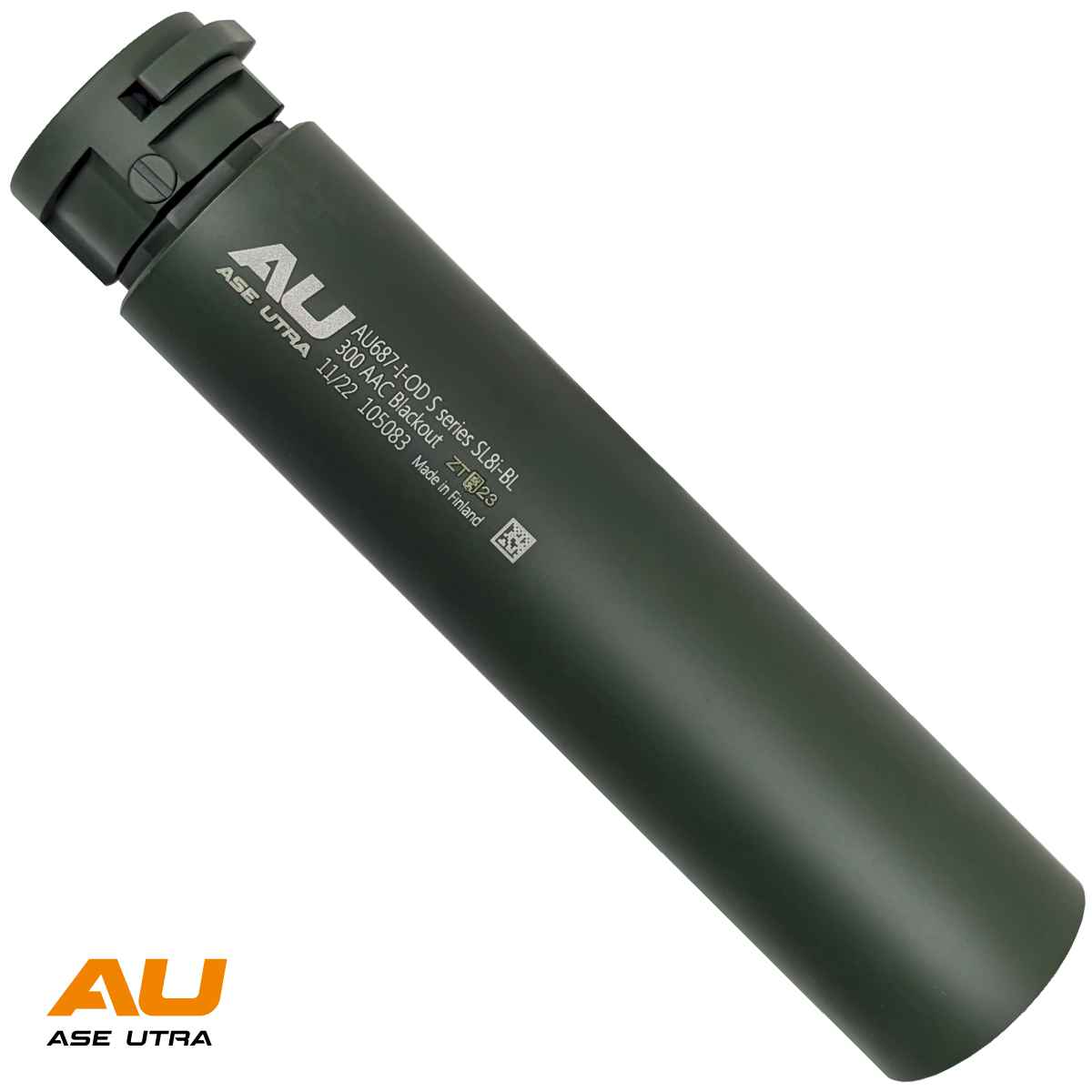 Tlumič Ase Utra SL8i-BL 300 BLK, bez úsťové brzdy, Coyote Brown Cerakote