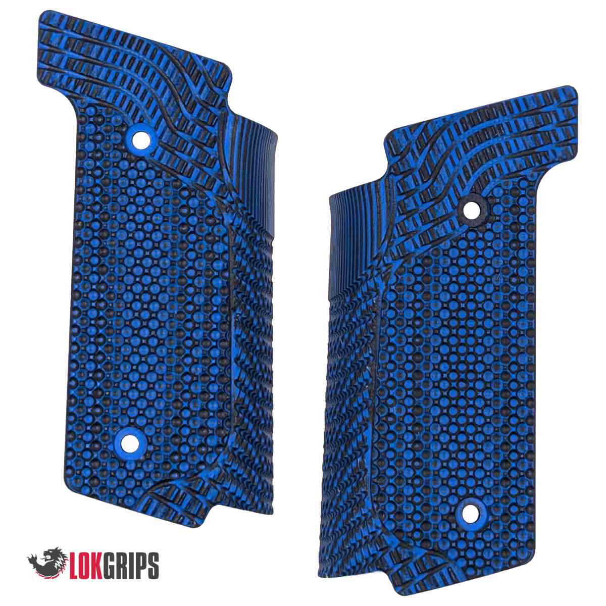 Střenky LOKGRIPS pro Walther PDP FS, SF Thin, Veloce, černé