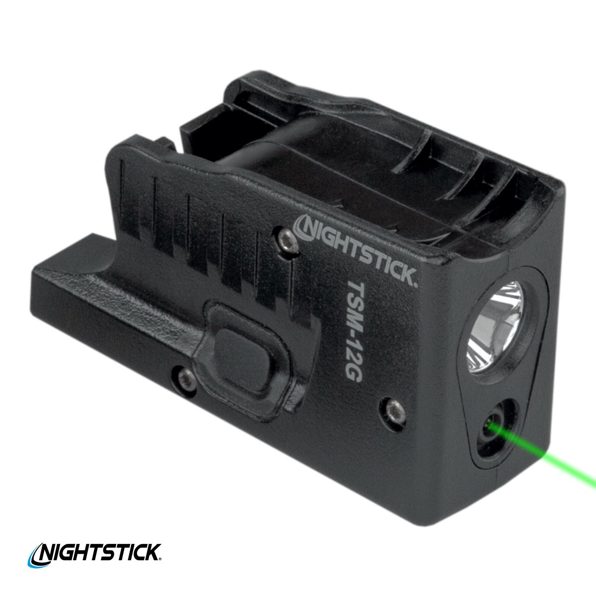 Nightstick TSM-12G svítilna se zeleným laserem pro pistole Glock 26, 27, 33 a 39
