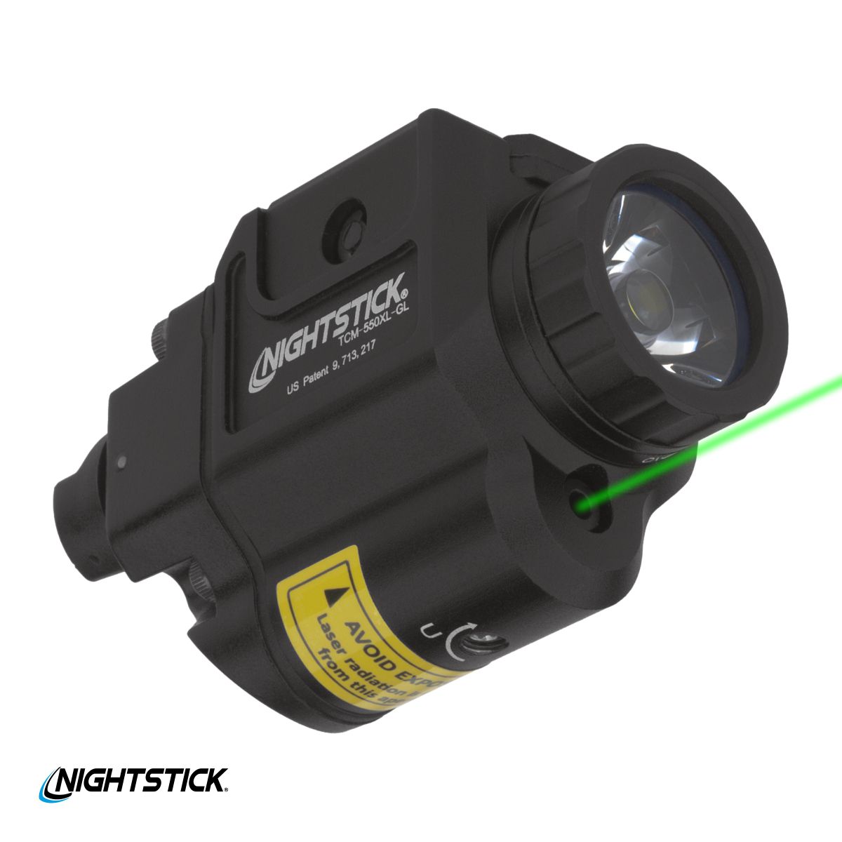 Nightstick TCM-550XL-GL svítilna se zeleným laserem pro pistole s railem