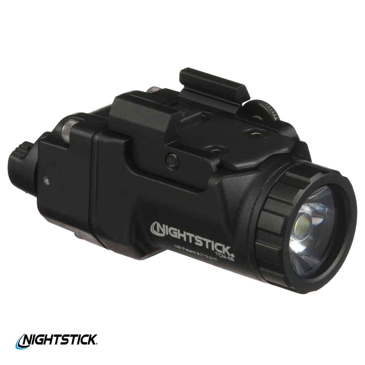 Nightstick TCM-5B svítilna +zelený laser pro pistole s úzkým railem (G43X, G48) (1x CR123)