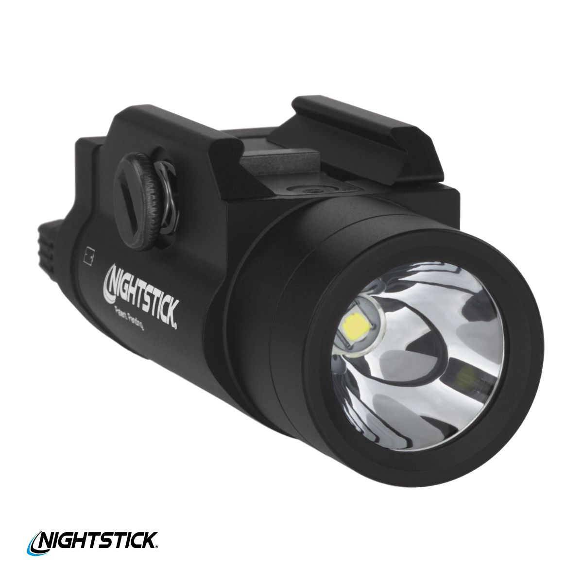 Nightstick TWM-850XLS svítilna se stroboskopem pro pistole s railem, černá