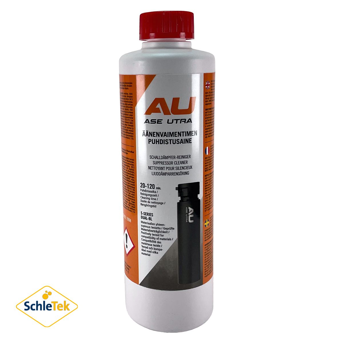 SchleTek Suppressor Cleaner Evolution 500 ml, na tlumiče hluku