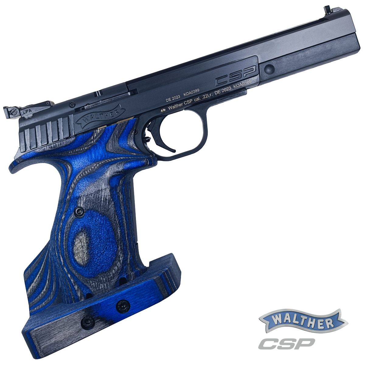 Walther CSP DYNAMIC .22 LR, pistole samonabíjecí sportovní 