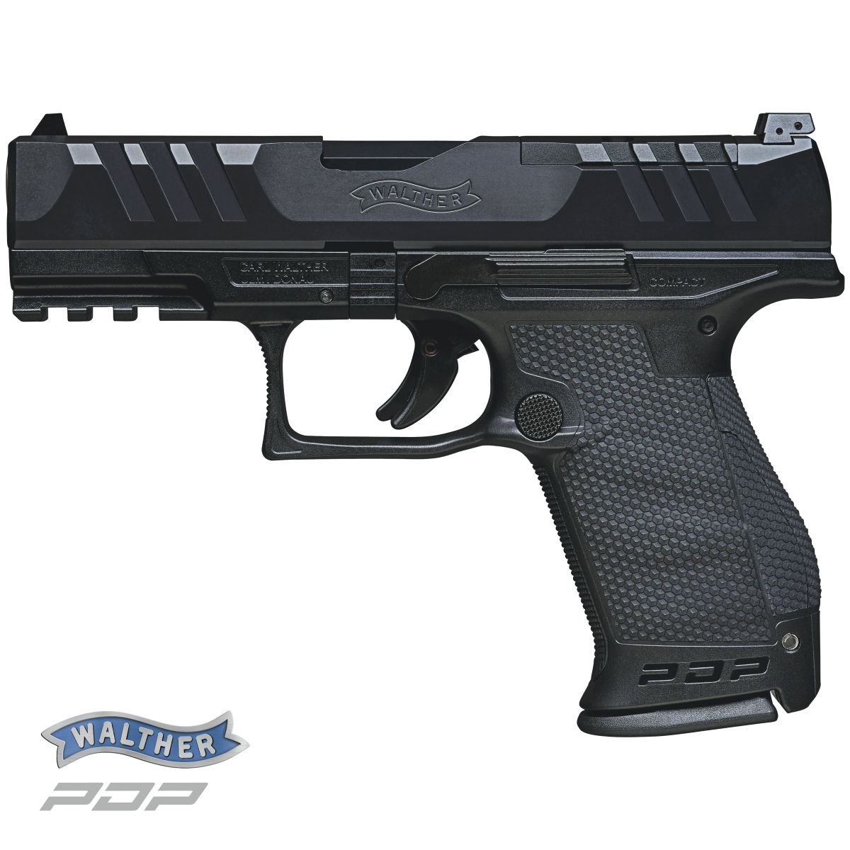 Walther PDP Compact Tungsten Grey 4‘‘, 9 mm Luger, pistole samonabíjecí