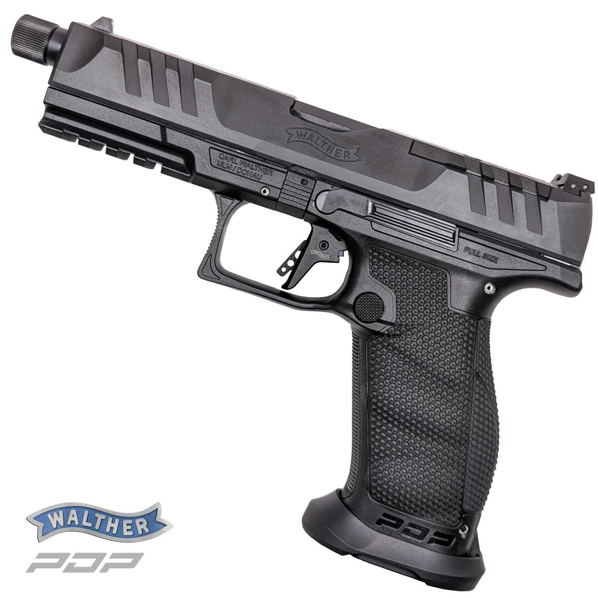 Walther PDP Compact OD Green 4‘‘, 9 mm Luger, pistole samonabíjecí