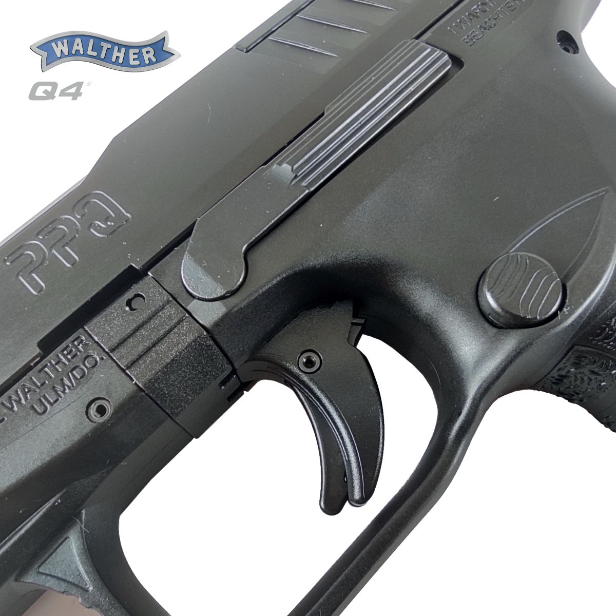 Walther PPQ Q4 4" 9 mm Luger, pistole samonabíjecí | Online shop www