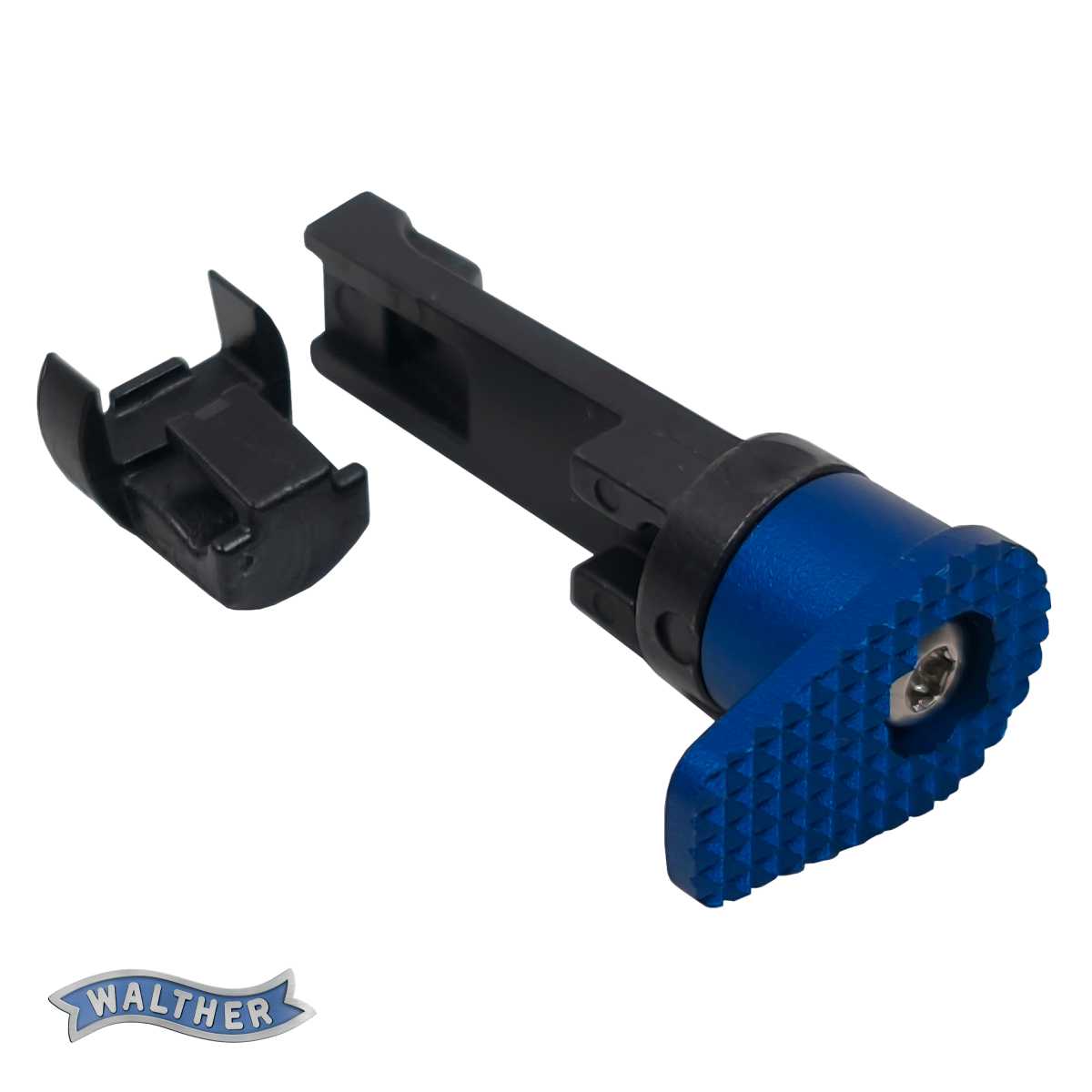 Tlačítko vypouštění zásobníku Walther Extended Alu magazine release, round head