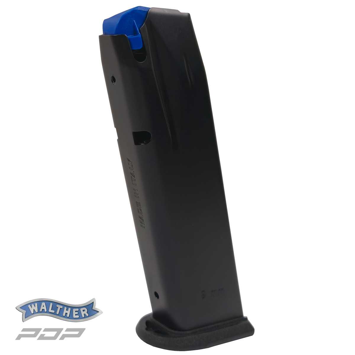 Zásobník Walther PDP Full Size, 18 nábojů, Alu černá botka